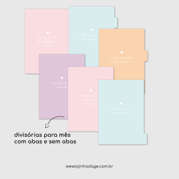 Planners 2025 - horizontal - Coleção Clean - Image 8