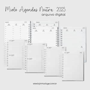 Miolo Agendas Neutra 2025